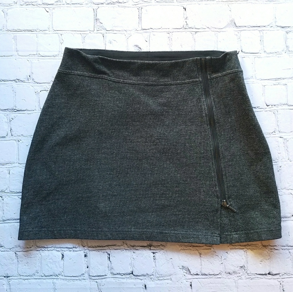 EU/UK - Sandwich Brand Grey Zip Skirt Sz Large